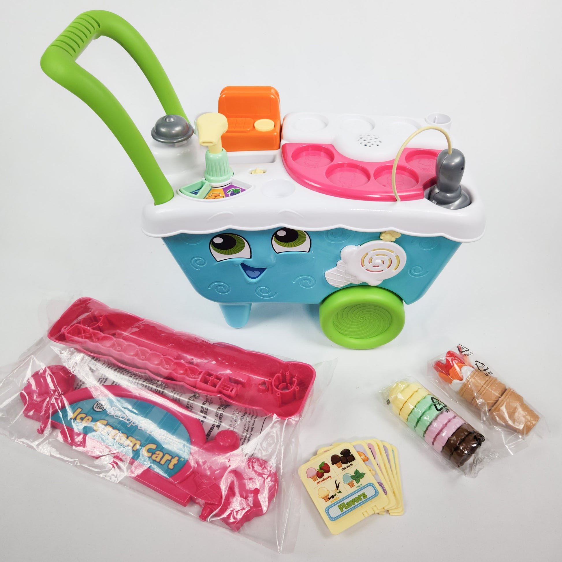 LeapFrog Scoop & Learn Ice Cream Cart - English Version all parts and accessories