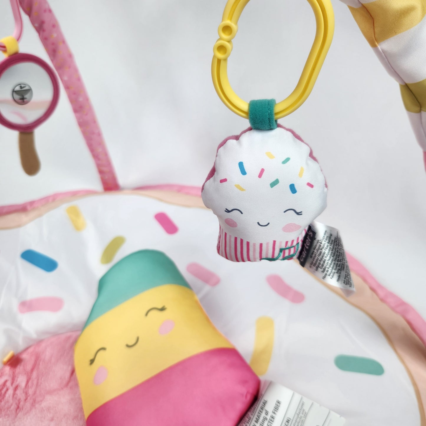 Skip Hop Carter's Sweet Surprise Baby Play Mat and Infant Activity Gym