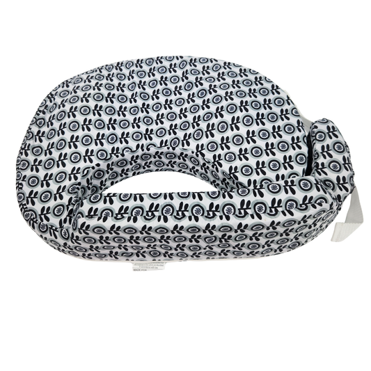 My Brest Friend Original Nursing Pillow Midnight Poppy wraparound breastfeeding support pillow top view