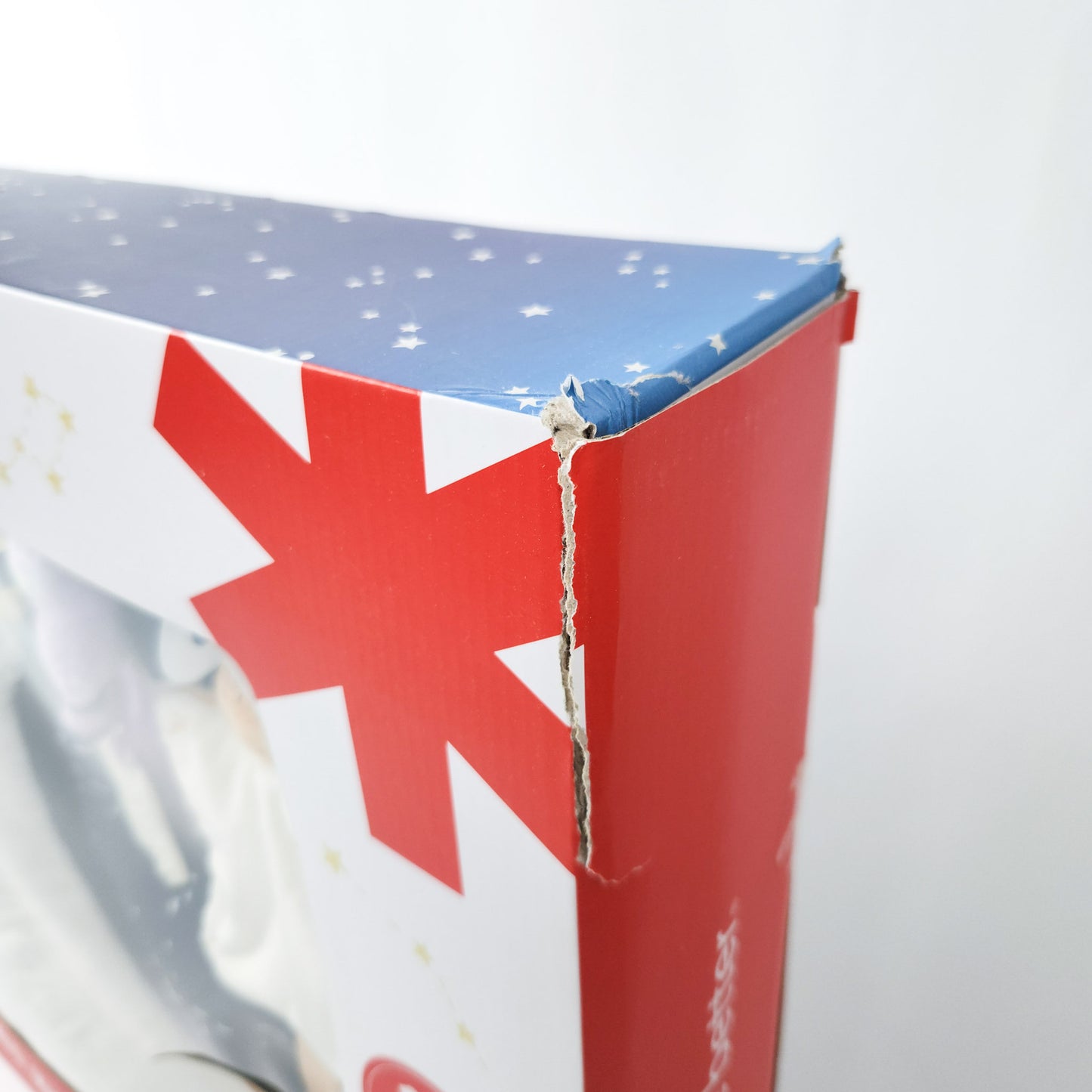 Skip Hop Celestial Dreams activity gym in box showing close up detail of the packaging box